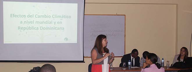 Conferência sobre mudança climática na Bolívia para profissionais da área Ambiental