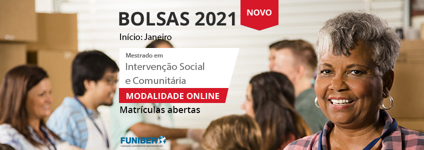 Novo programa em português: Mestrado em Intervenção Social e Comunitária