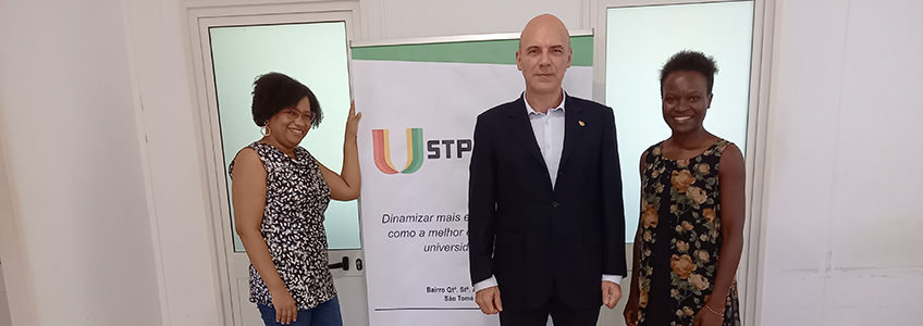 FUNIBER estabelece relações institucionais e educacionais com a Universidade de São Tomé e Príncipe (USTP)