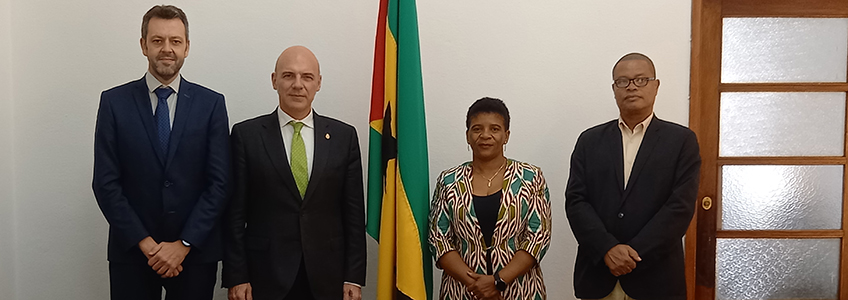 FUNIBER estabelece laços de cooperação com São Tomé e Príncipe, país de língua portuguesa da África Equatorial