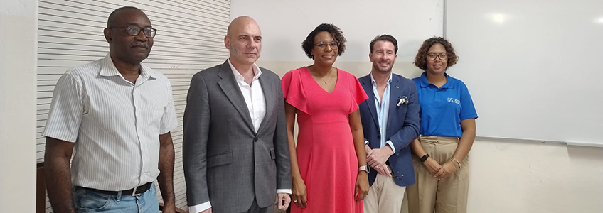 Diretor de Relações Institucionais da FUNIBER realiza viagem institucional a Cabo Verde para encontros estratégicos com universidades e centros de ensino superior