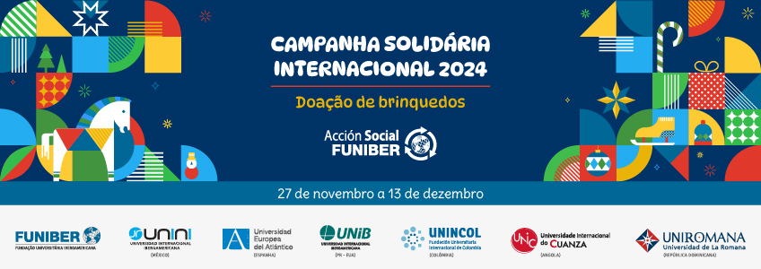 A FUNIBER e as universidades de sua rede voltam a organizar a campanha solidária internacional