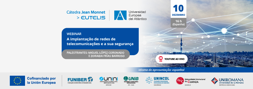 FUNIBER organiza o webinar “A implementação de redes de telecomunicações e sua segurança”