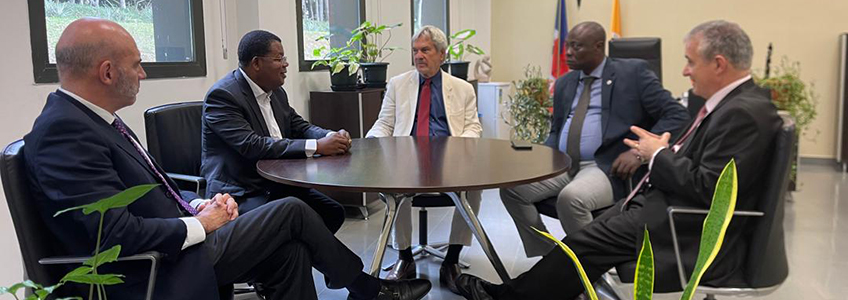 Visita institucional da FUNIBER à Universidade Afro-Americana da África Central (AAUCA), na Guiné Equatorial