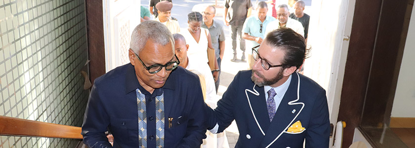 Obra Cultural da FUNIBER e da UNEATLANTICO inaugura a exposição “O Enterro do Conde de Orgaz”, de Picasso, em Cabo Verde