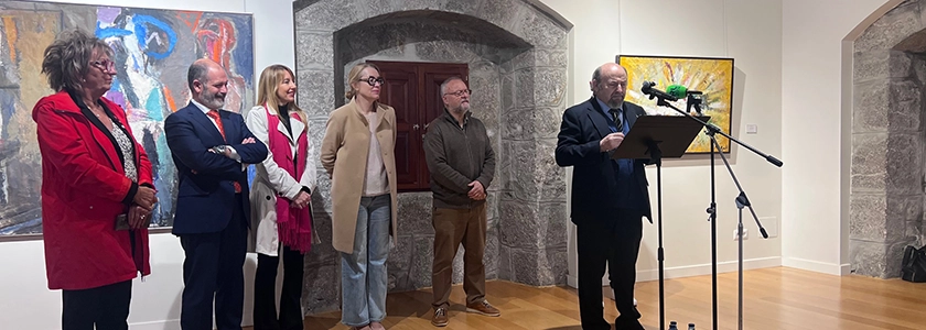 Obra Cultural da FUNIBER e da Universidad Europea del Atlántico (UNEATLANTICO) comemora a inauguração da exposição “Jaume Muxart: Retrospectiva” na Espanha