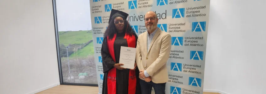 Bolsista da FUNIBER obtém o grau de doutora em Educação pela Universidade Internacional Ibero-Americana do México, após defender a sua tese na Universidade Europeia do Atlântico