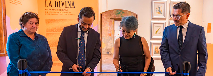 Obra Cultural da FUNIBER e da Universidad Europea del Atlántico apresenta a exposição “A Divina Comédia”, de Salvador Dalí, na Guatemala