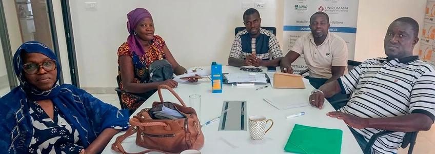 A sede da FUNIBER no Senegal acolhe novas atividades presenciais organizadas pelo Instituto Superior de Educação e Línguas